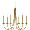 Elegant Lighting Cohen 36 inch pendant in brass - 3 of 4