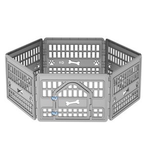 MooxvMoo Puppy Playpen Outdoor Waterproof,Indoor&Outdoor,for Small Medium Large Dogs,Spacious Exercise Area,Easy to Clean - 1 of 4