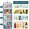 PAVILIA Travel Hanging Toiletry Bag Women Men, Large Capacity Makeup Kit, Waterproof Cosmetic Storage Organizer Case - 4 of 4