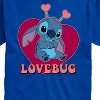 Men's - Lilo and Stitch - Lovebug Stitch Short Sleeve Graphic T-Shirt - 2 of 4