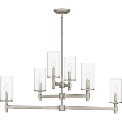 Quoizel Lighting Wynnbrook 6 - Light Pendant in  Antique Nickel