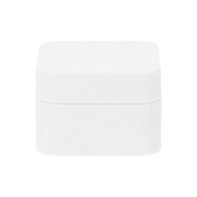 Unique Bargains Portable Square Double Layer Cream Box 1 Pc
