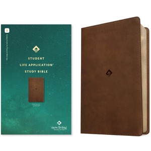 NLT Student Life Application Study Bible, Filament Enabled (Leatherlike, Rustic Brown, Red Letter) - (Leather Bound) - 1 of 1