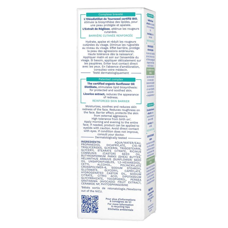 Mustela Stelatopia Emollient Baby Face Cream for Eczema Prone Skin Fragrance Free - 1.35 fl oz, 3 of 11