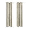 Kate Aurora 2 Pack Glam Metallic Sparkle Thermal Light Filtering Grommet Top Curtains - 2 of 4