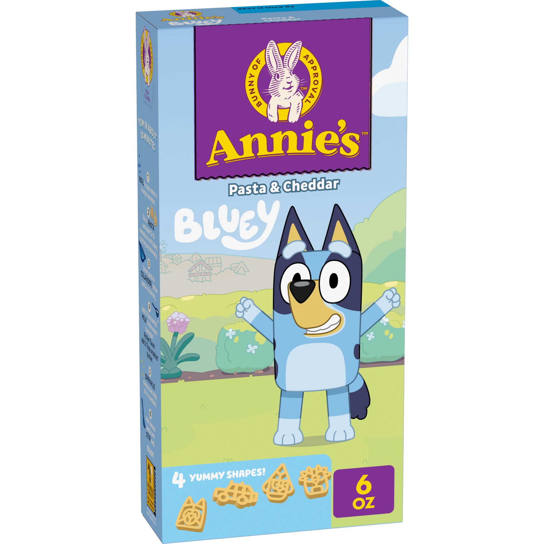 Annie's Bluey Mac and Cheese - 6oz: Sugar Free