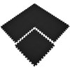 Xspec 3/8" Thick 100 Sq Ft EVA Foam Floor Exercise Gym Mats 25 pcs, Black - 4 of 4