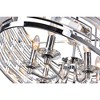CWI Lighting Petia 8 Light Drum Shade Island Light With Chrome Finish - 4 of 4