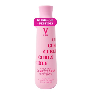 V&Co. Beauty Curly Hair + Peptide Conditioner - 12 fl oz
