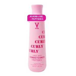 V&Co. Beauty Curly Hair + Peptide Conditioner - 12 fl oz - 1 of 4