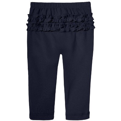 City Threads USA-Made Baby Ruffle Butt Soft Cotton Leggings