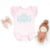 The Juniper Shop Little Answered Prayer Flutter Sleeve Bodysuit - 18M - Ballerina - 2 of 4