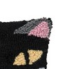 C&F Home 8" x 8" Cat Face Small Petite Hooked Halloween Throw Pillow - 2 of 4