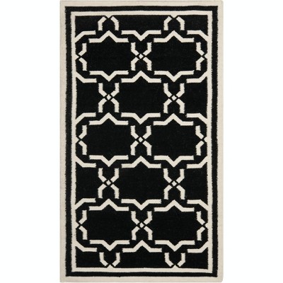 Dhurries DHU545 Hand Woven Flat Weave Indoor Rugs - Safavieh