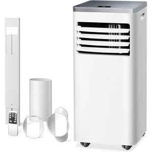 ZAFRO Portable Air Conditioner, 8,000 BTU AC Unit for Bedroom Room Garage RV, 24H Timer/Remote Control/2 Speeds/LED Display - 1 of 4