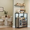 Wine Bar Cabinet with Detachable Wine Rack, Coffee Bar Cabinet with Glass Holders, Adjustable Shelves - 4 of 4