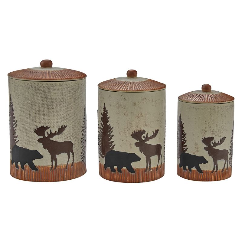 Park Designs Wilderness Trail Canister Set, 1 of 4