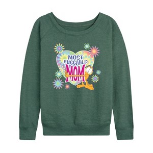 Women's - Nickelodeon - Mother's Day Lightweight French Terry Wide Neck Long Sleeve Shirt - 1 of 4