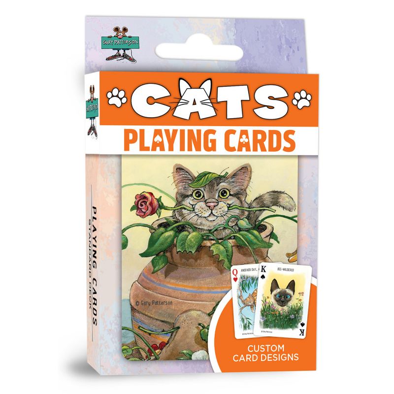 MasterPieces Officially Licensed Cats Playing Cards - 54 Card Deck for Adults, 2 of 6