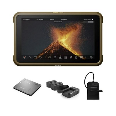 Atomos Ninja Ultra 5.2-Inch 4K HDMI Recording Monitor with SSD mini (1TB) Bundle