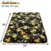 Floral Print Style Japanese Floor Mattress Indoor Living Room Bedroom Furniture, Tatami Mat Portable Floor Bed Roll Up Mattress for Camping Travel - 2 of 4