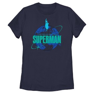 Womens Superman Retro Last Son of Krypton T Shirt - 1 of 4
