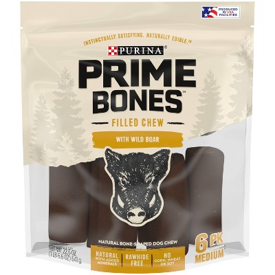 Purina Femur Beef Boar Chewy Treats Dog Treats - Medium - 22.6oz