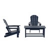 WestinTrends  3-Piece Outdoor Paio Adirondack Conversation Set - 3 of 4