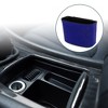 Unique Bargains Car Trash Can Portable Car Door Trash Bin Blue 1 Pc 7.1" Length 3.2" Width 5.1" Height ABS - 2 of 4