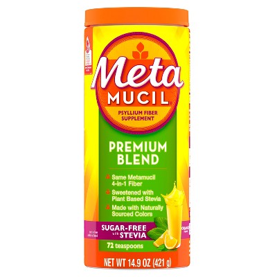 Metamucil  Psyllium Fiber Supplement with Stevia 72 Servings