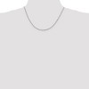 Black Bow Jewelry 1.5mm Sterling Silver, Box Chain Necklace - 3 of 4