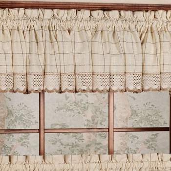 Adirondack 100% Cotton Kitchen Window Curtains by Sweet Home Collection™
