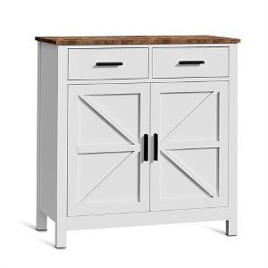 XINGHANZHENXUAN Kitchen Storage Cabinet with 2 Drawers & 2 Doors for Living Room, Dining Room & Bathroom - 1 of 4
