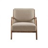 VYNXARIA Mid century modern solid wood frame lounge chair£¬taupe - 4 of 4