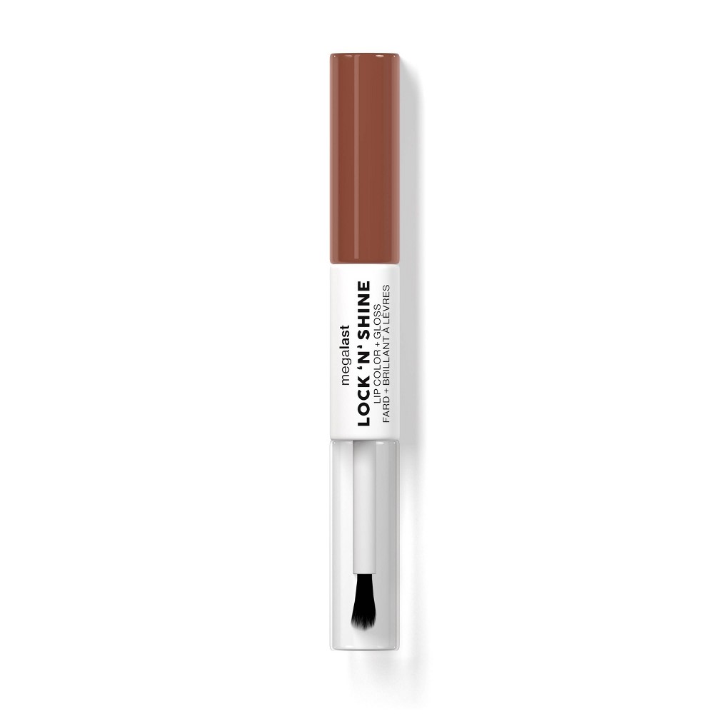 Photos - Lipstick & Lip Gloss Wet n Wild Mega Last Lock 'N' Shine Lip Color + Gloss - Lotus Petal - 0.26 