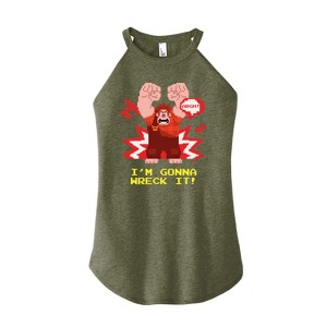 Women's - Disney - I'm Gonna Wreck It Graphic High Neck Tank - 1 of 2