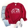 Simply Sage Market Women's Graphic Sweatshirt Hike More Worry Less - 3 of 3