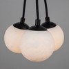 Artcraft Lighting Camila 3 - Light Pendant in  Black - 3 of 4