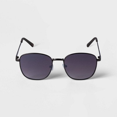 Goodfellow & Co Men's Metal Round Sunglasses - Hematite - 1 Each
