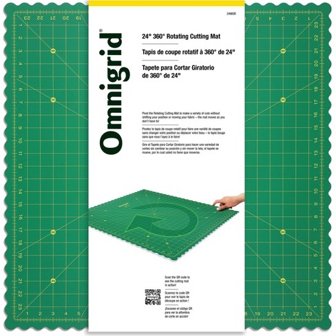 Omnigrid 24 360 Square Rotating Cutting Mat : Target