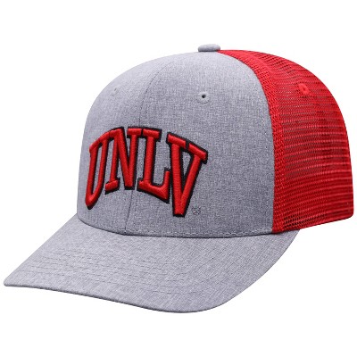 NCAA UNLV Rebels Men's Gray Chambray with Hard Mesh Snapback Hat