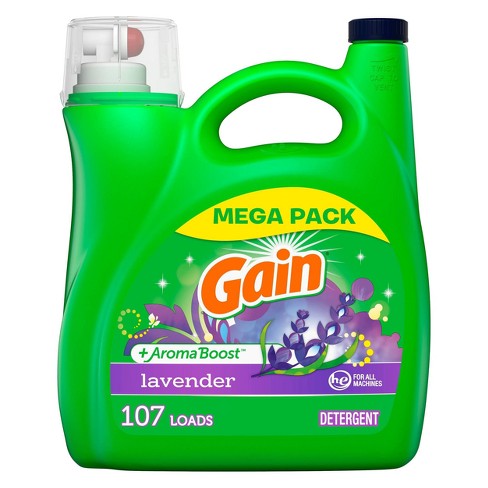 Gain with Essential Oils Concentrated Laundry Detergent Lavender and  Chamomile 16 oz