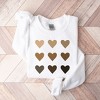 Simply Sage Market Women's Graphic Sweatshirt Melanin Hearts - 3 of 3