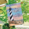 Coastal Lighthouse Summer House Flag Shoreline Pier 28" x 40" Briarwood Lane - 4 of 4
