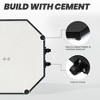Pellebant 40LBS Heavy-Duty Umbrella Stand, Cement Patio Umbrella Base for Market Umbrella - 3 of 4