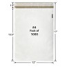 UOFFICE Pacl of 1000 Bulk Poly Mailer Bags 12"x15.5" - #4 Envelopes withSelf-Sealing Closure - 2 of 4