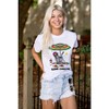 Funny Beach Skeleton Bone Chillin Graphic T Shirt Men or Women Brisco Brands - 4 of 4