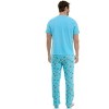 Derek Heart Christmas Family Matching Pajamas with Mermaid, Key Largo Turquoise, M - 3 of 4