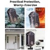 ZACHVO Keyless-Entry Wi-Fi Deadbolt Smart Lock with Fingerprint, Keypad, Key Fob, Smartphone App Control, Auto-Lock, IP56 Waterproof, Venetian Bronze - 4 of 4