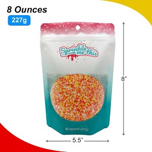 Sprinkle Me This - Candy Corn Nonpareils Edible Sprinkles - 8 oz - Fall ...